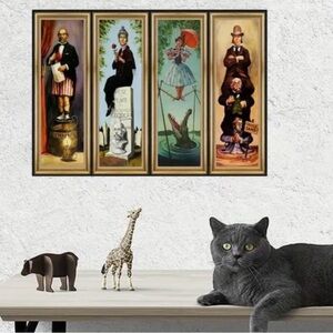 COPY - Disney Haunted Mansion Stretching Room Portrait Canvas Print